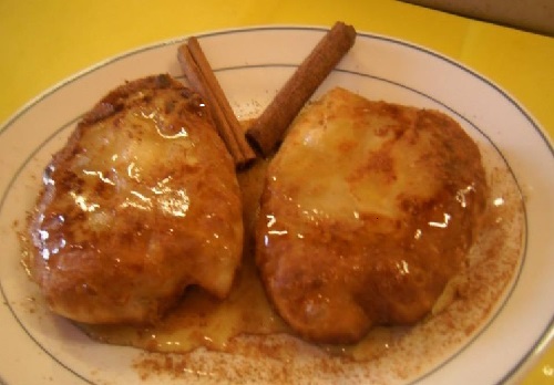 Water pie with salt cheese